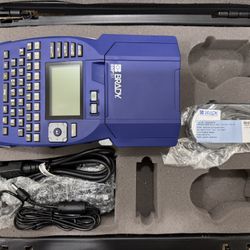 Brand New Brady BMP51 Labeler With Case 