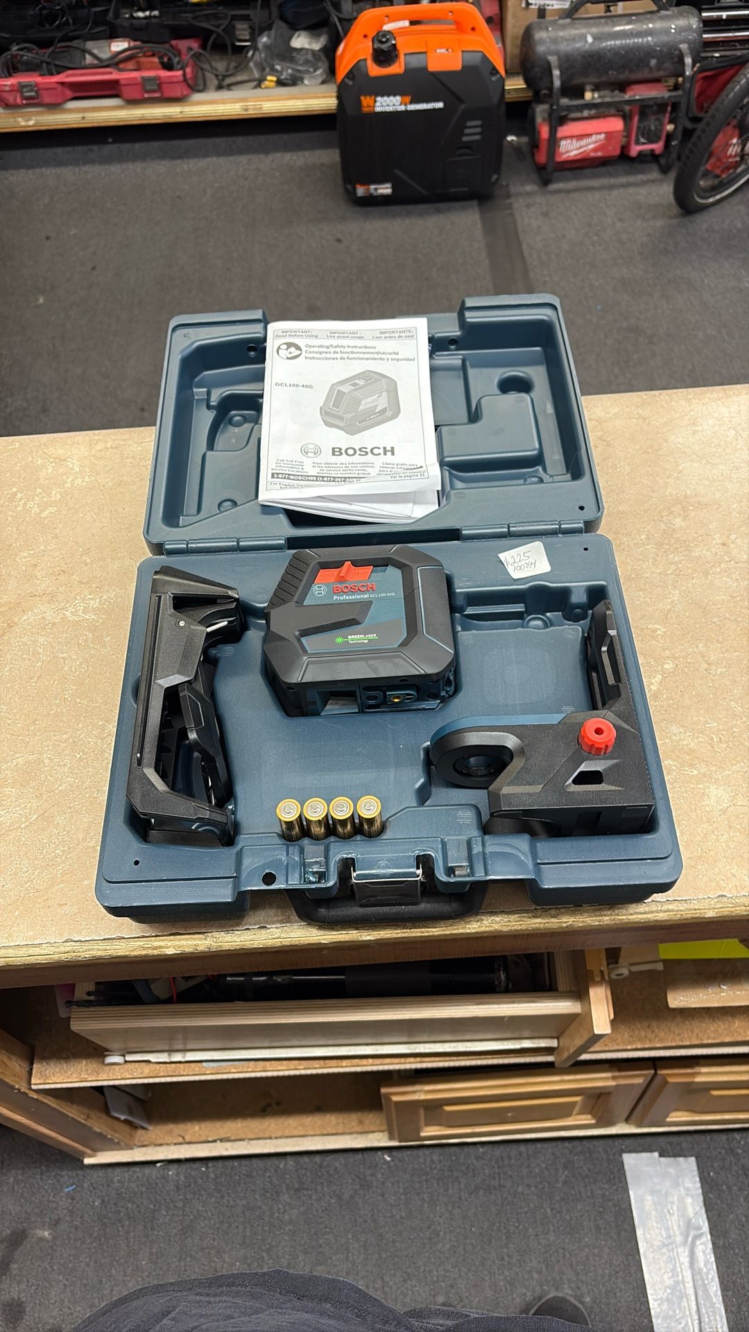 Bosch GCL-L100 Green Level Laser