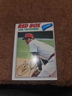 1977 Topps Carl Yastrzemski card #480