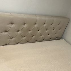 Queen Size Bed With Like New Mattress And Boxes