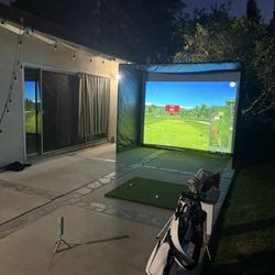 Golf Simulator - Indoor Or Outdoor
