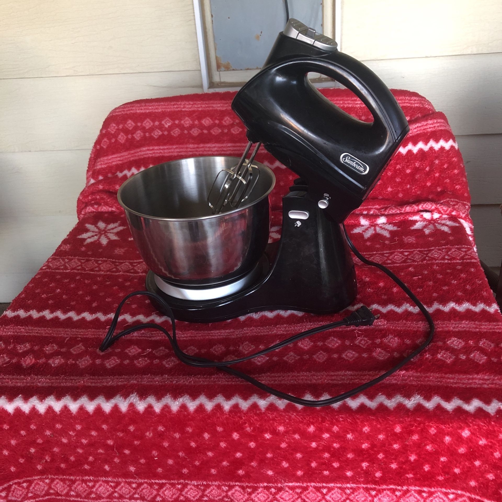 Sunbeam 5 Speed Combo Hand & Stand Mixer 3.1 Quart