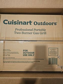 Cuisinart Portable BBQ 2 Burner Gas Grill