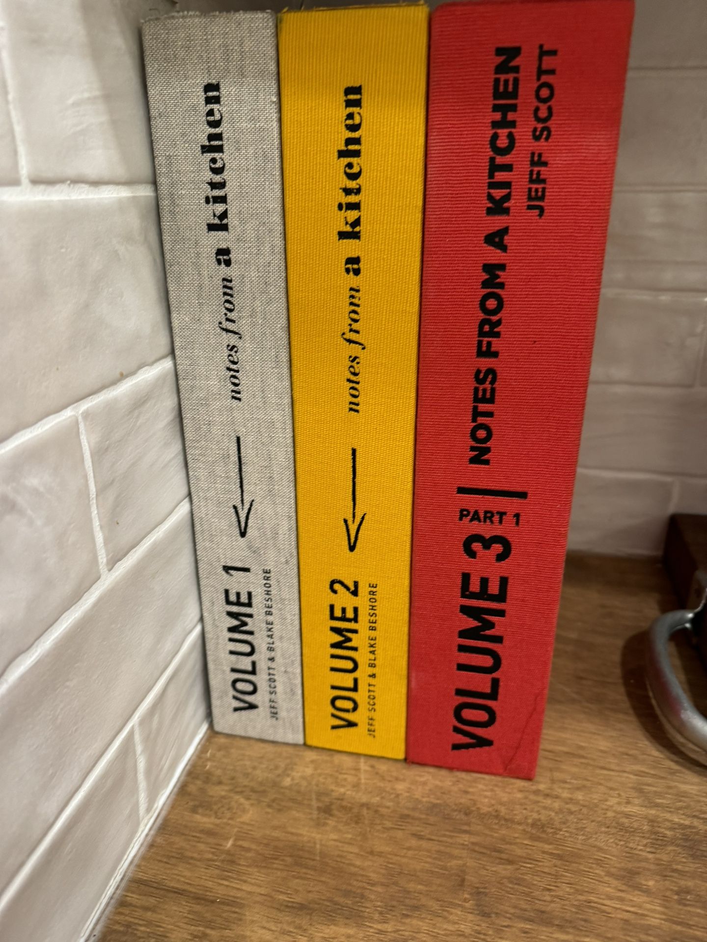 Notes From A Kitchen Jeff Scott Signed Issue With Slipcases Boxed Set