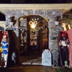 Halloween Vampire Two Black Coffins 6ft 9” Long & 2ft 6” Wide