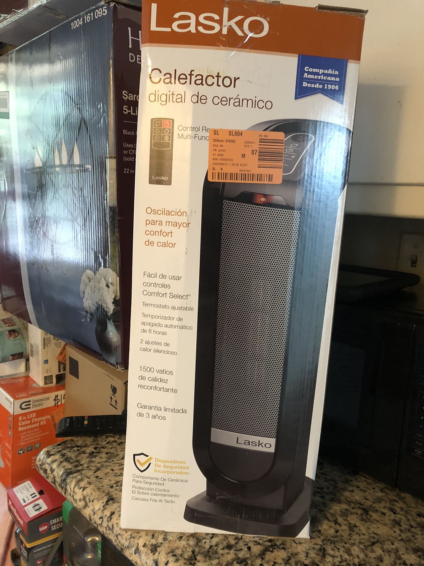 LASKO DIGITAL CERAMIC HEATER