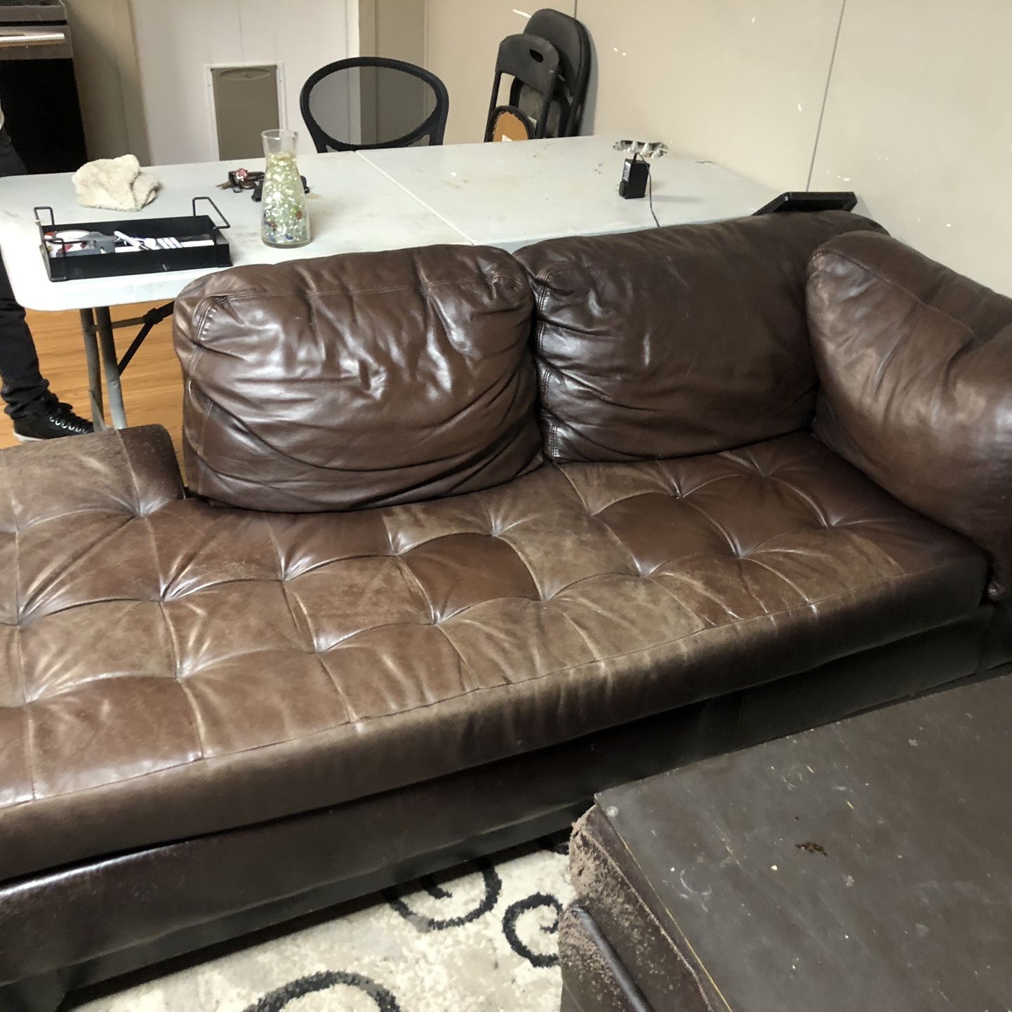 Couch Set With Ottoman 