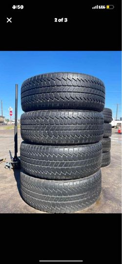 P275/60/R20 Set of 4 Bridgestone brand