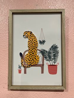 Cheetah Wall Hanging