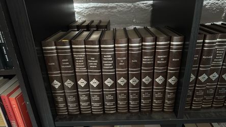Harvard Classics Collector’s Edition — Grolier, c. 1980s.