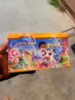 Lorcana Booster Box $175 for pick up view location