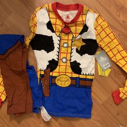 Disney Store Toy Story Woody Pajamas
