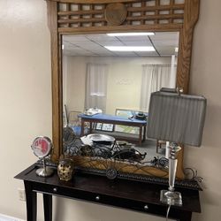 Dresser and Mirror