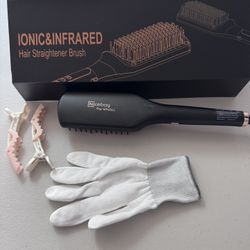 HAIR STRAIGHTENING BRUSH BY WHALL