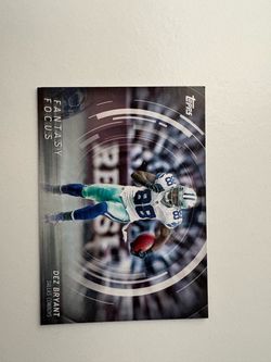 Topps 2014 Fantasy Football - Fantasy Focus Dez Bryant Cowboys #FF-DB Card