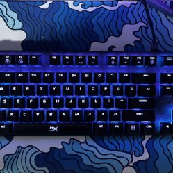 HYPERX ALLOY ORIGINS CORE TKL - AQUA SWITCHES - RGB GAMING KEYBOARD