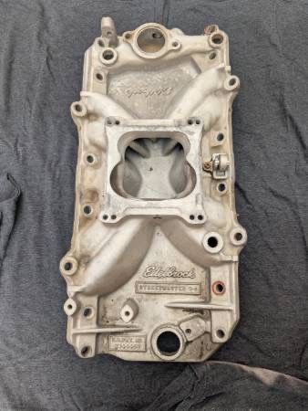 Edelbrock Big Block Chevy Aluminum Intake Manifold 3240 Streetmaster 2