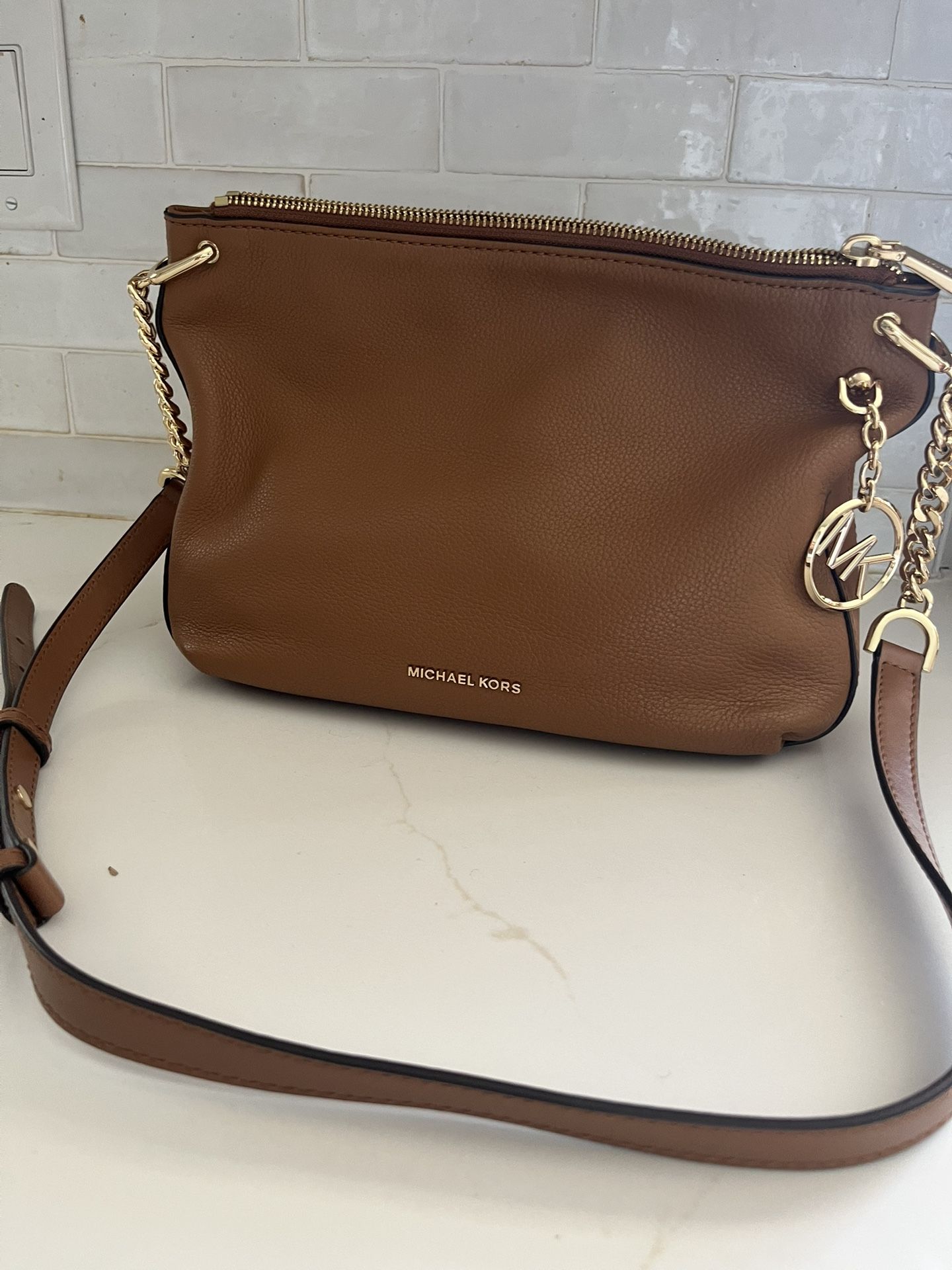 Michael Kors Cross Body Leather Bag 