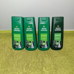 4 Irish Spring 20oz Bodywash Original Feel Clean And Fresh