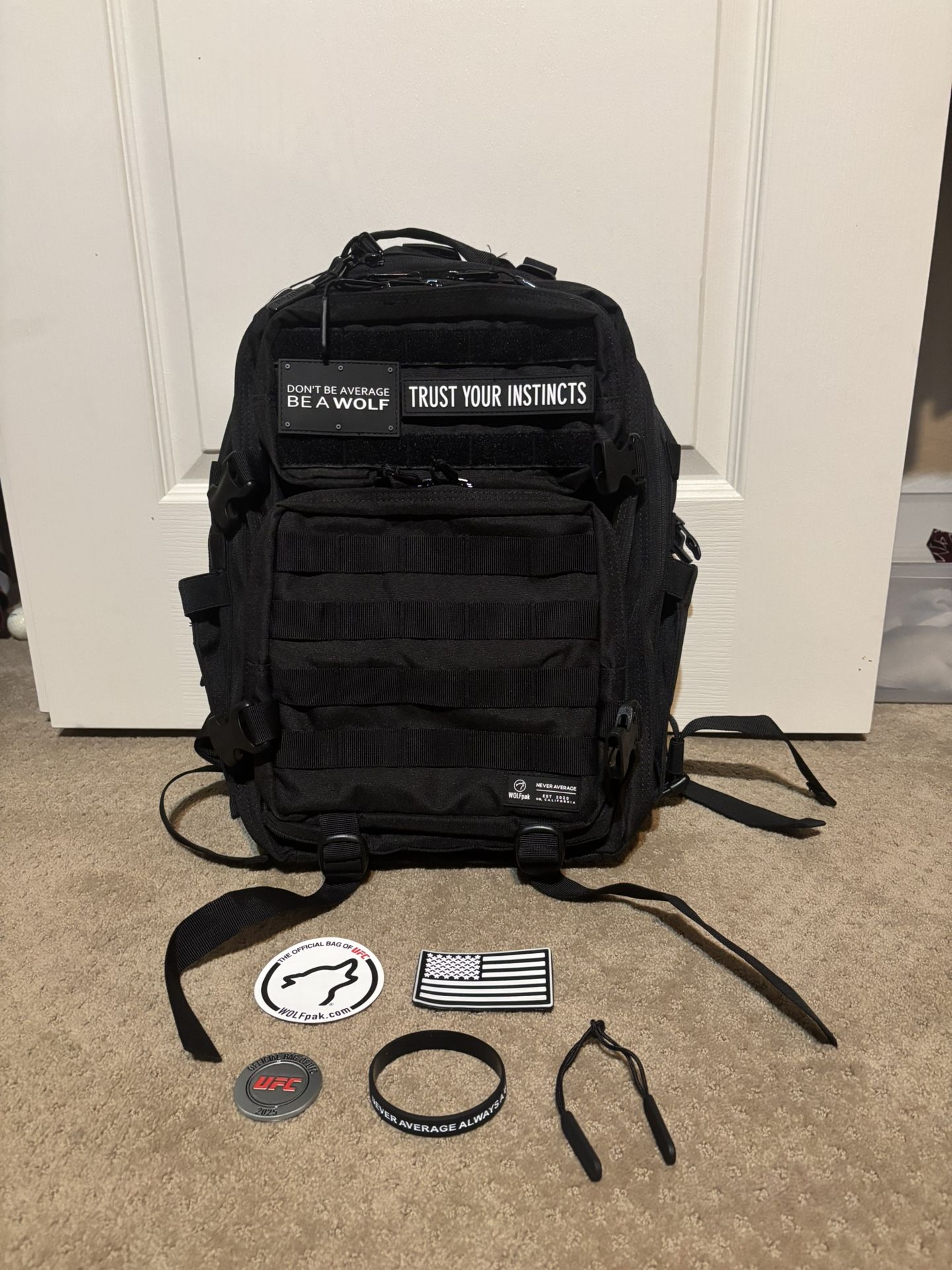 WOLFpak 25L "Alpha Black" Backpack