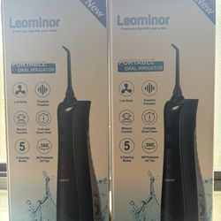 Leominor Teeth Water Pics (Two Boxes)