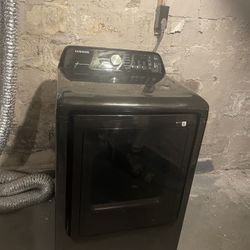 Black Samsung Dryer