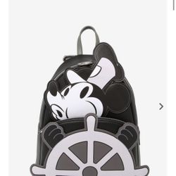 Loungefly Disney Steamboat Willie Mini Backpack