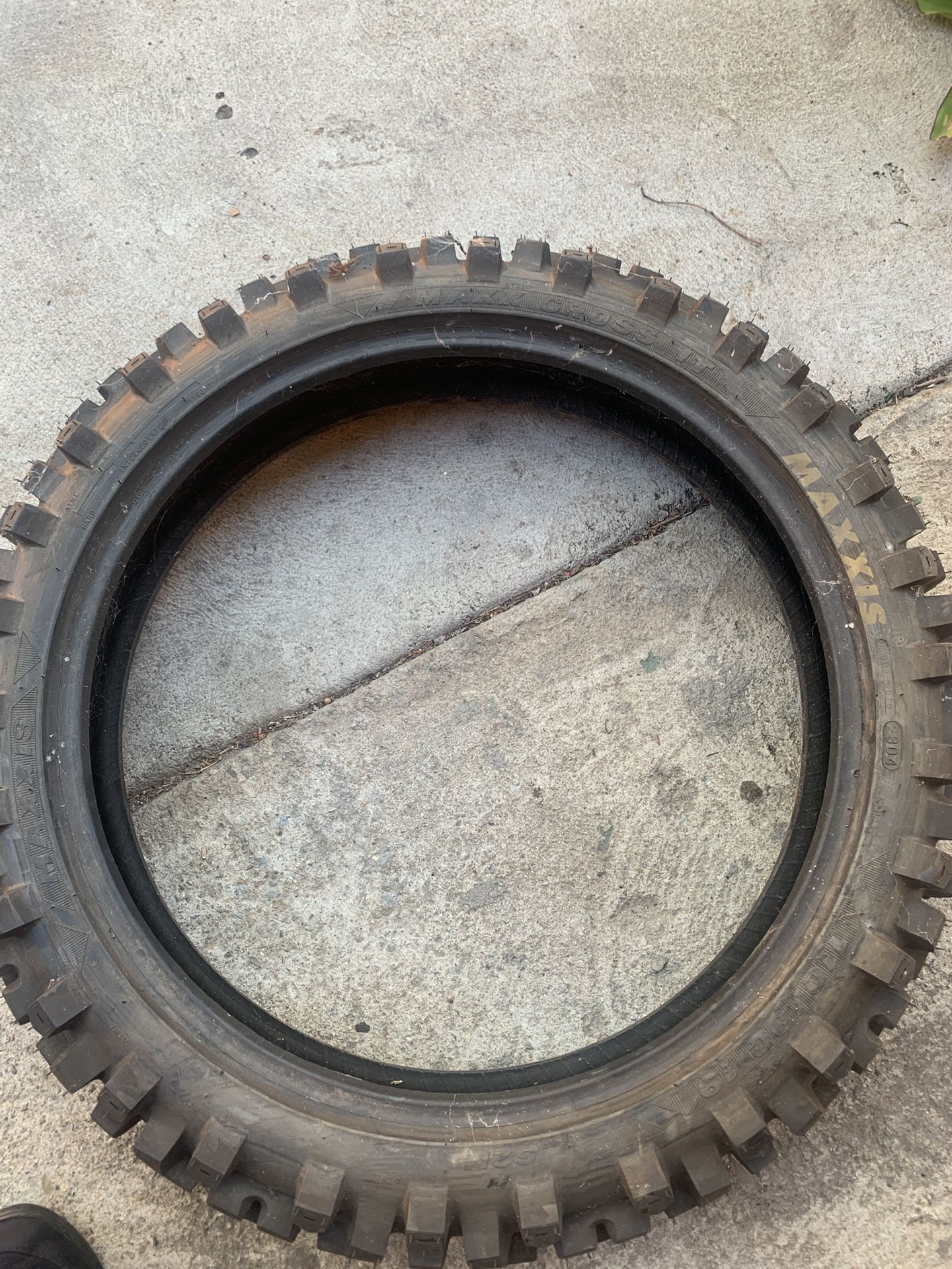 New Old Dirtbike Tire