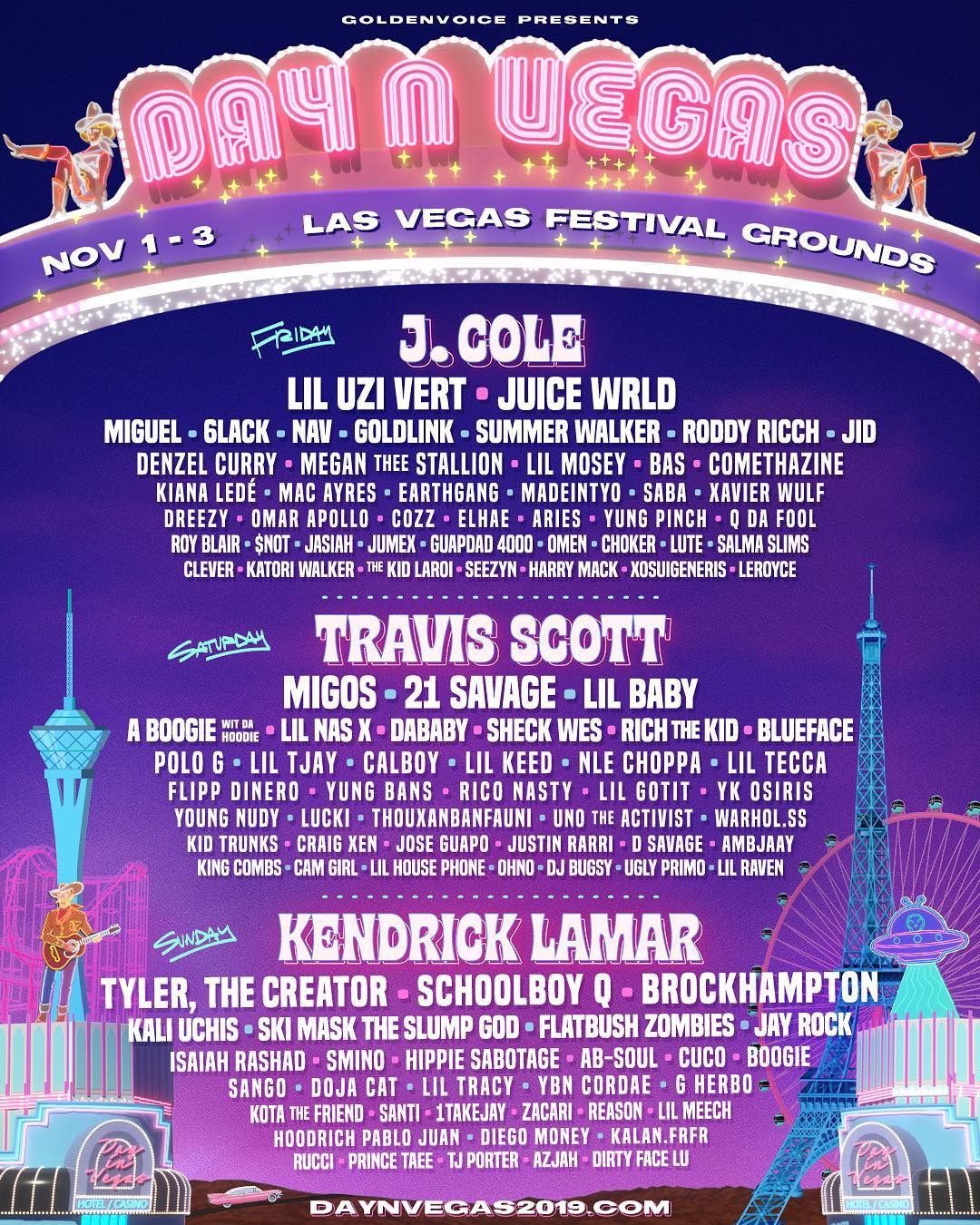 (1) 3 day pass for daynvegas music festival