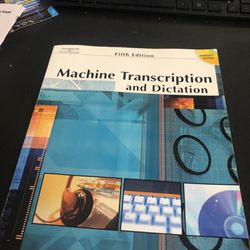 Machine Transcription & Dictation (with CD-ROM) Fifth Edition 