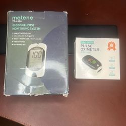 Blood Glucose & Pulse Oximeter