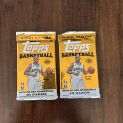 (2) 2008-09 Topps BK HOBBY Pack