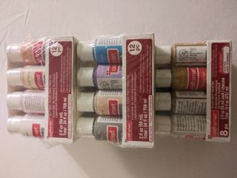Lot Of Craftsmart Acrylic Paint 