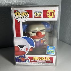 Funko Pop! Toy Story: Chuckles SDCC Exclusive #561 w/ Protective Case