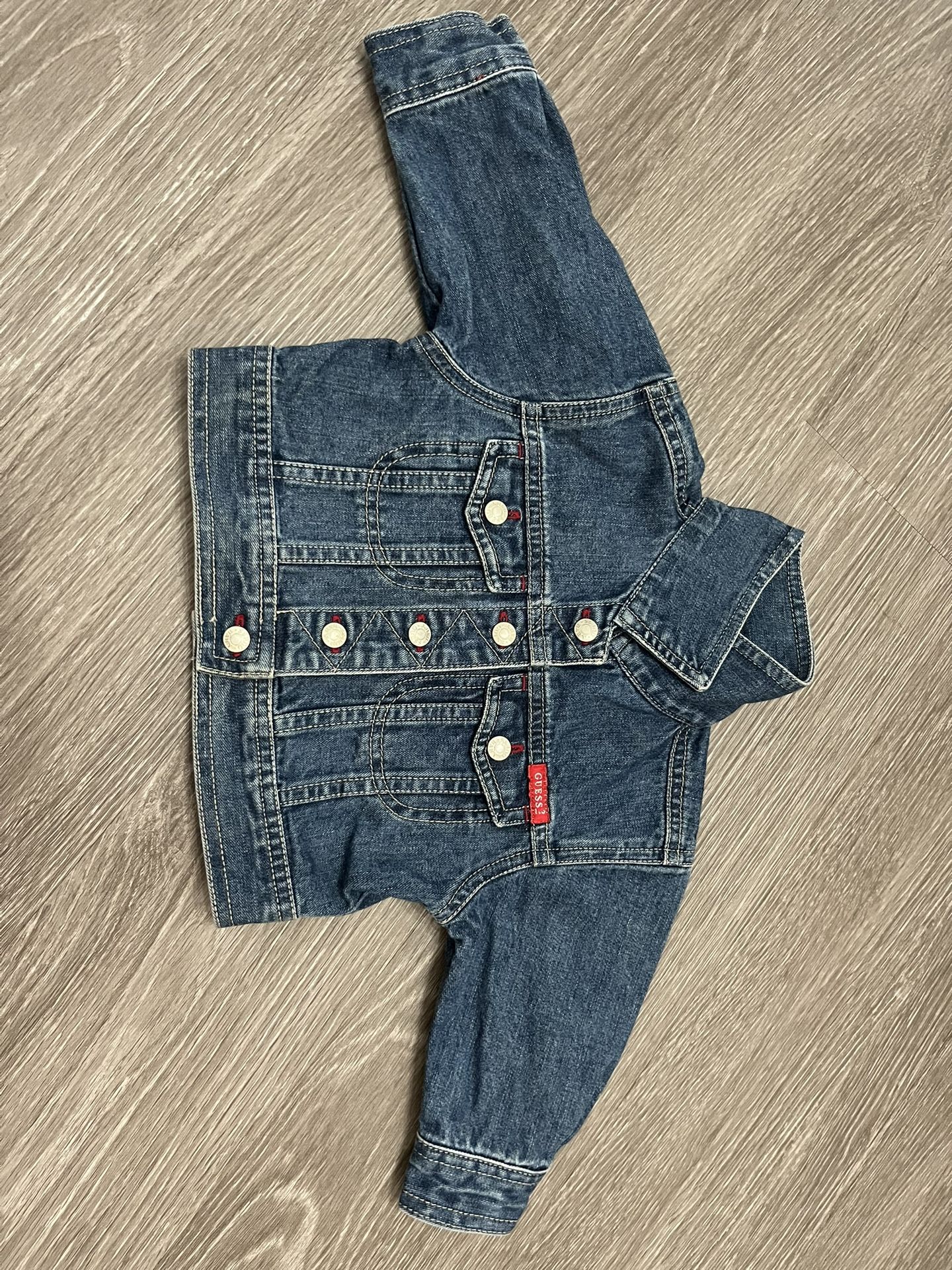 vintage baby guess jean jacket 