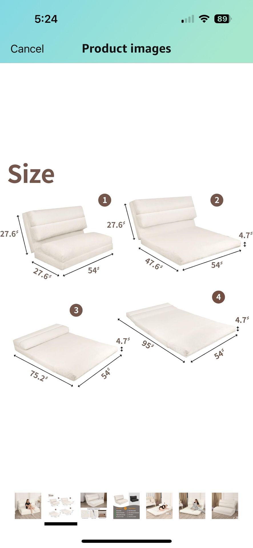 Sofa Bed Futon