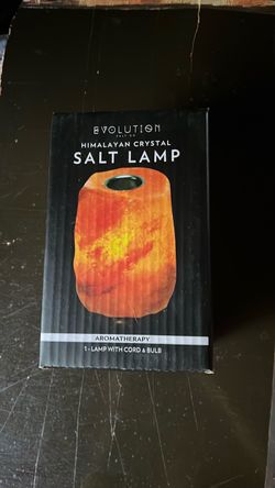 Evolution Himalayan Crystal Salt Lamp.