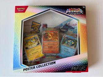Pokemon Prismatic Evolutions Poster Collection