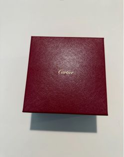 Cartier bracelet jewelry box