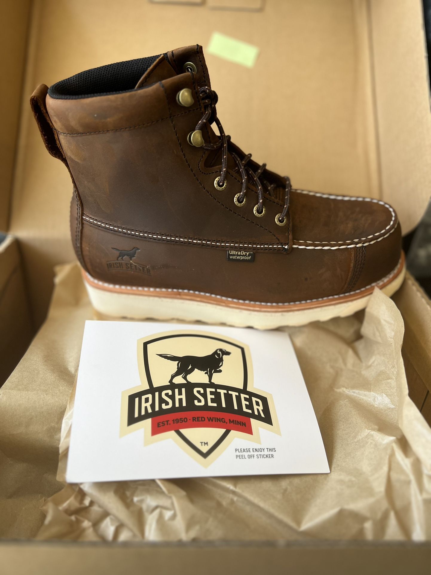 Irish Setter By Red wing Work Boots