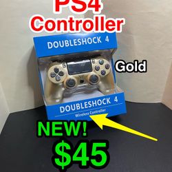 🎁 🎮 PS4 Wireless Controller • Gold • PS4 Compatible 🎮🎁 . . . . . . . . . . . . . . . . . . . . . . . . . . . . . . . . . . . . . . . . . . . . . .