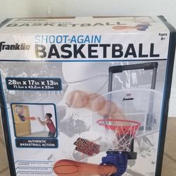 Franklin Sports Shoot Again Over The Door Mini Basketball Hoop