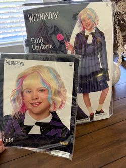 Wednesday Adams Enid costume (4-6t) Halloween