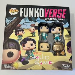 Funkoverse Squid Game Strategy Game with CHASE is a captivating and strategic board game 