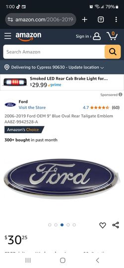 Ford Emblem 9"