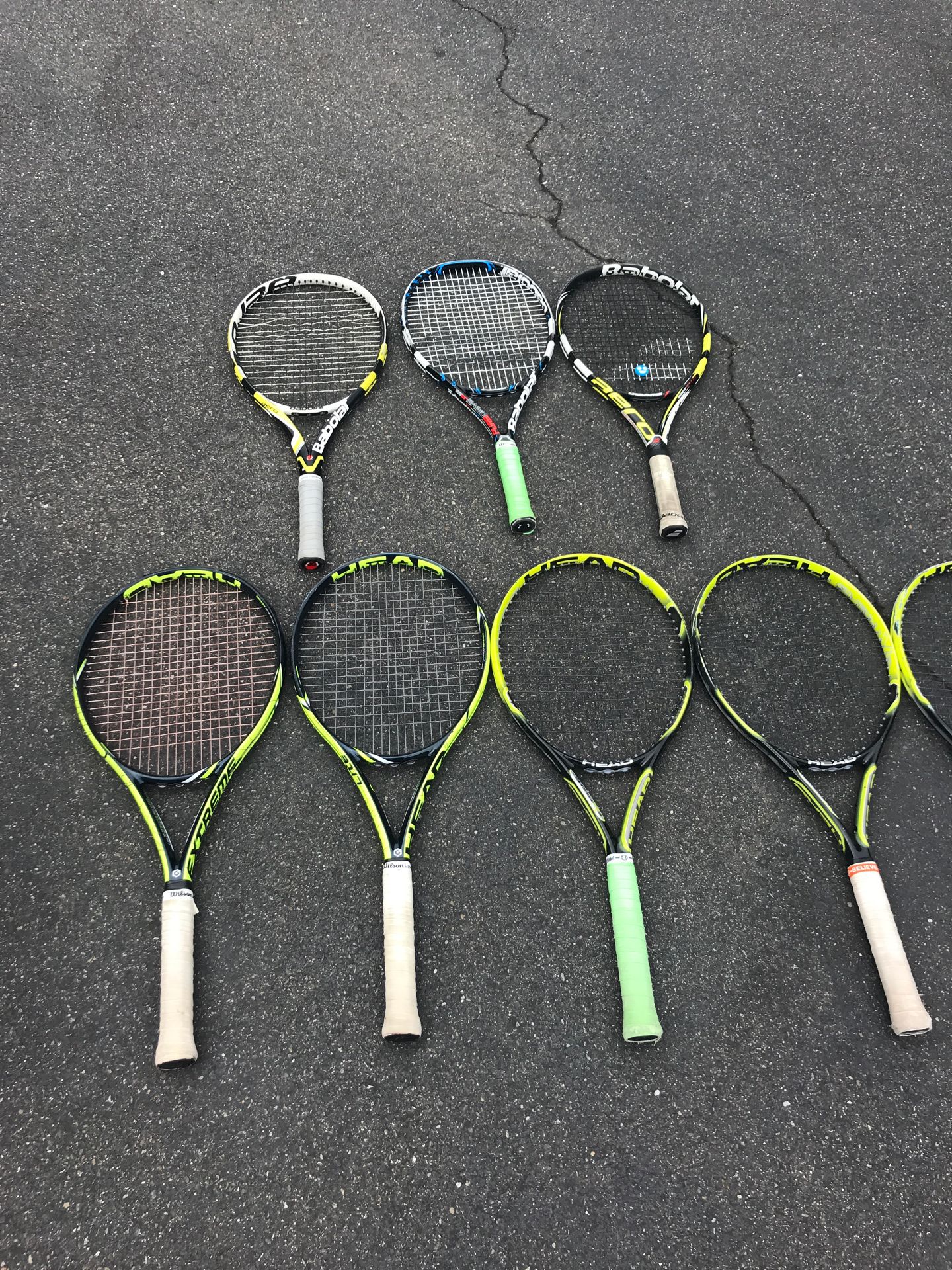 Tennis rackets