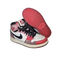 Nike Air Jordan 1 Retro Across The Spider-Verse Size 4Y DV1753-601 Spider Man