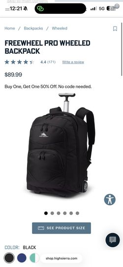 High sierra backpack