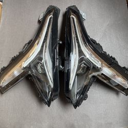 Pair 2019-2022 Cadillac XT4 FULL LED DRL Projector Headlights Assembly Headlamps LH RH Side 