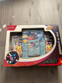Pokémon TCG Greninja ex Box 30th Celebration